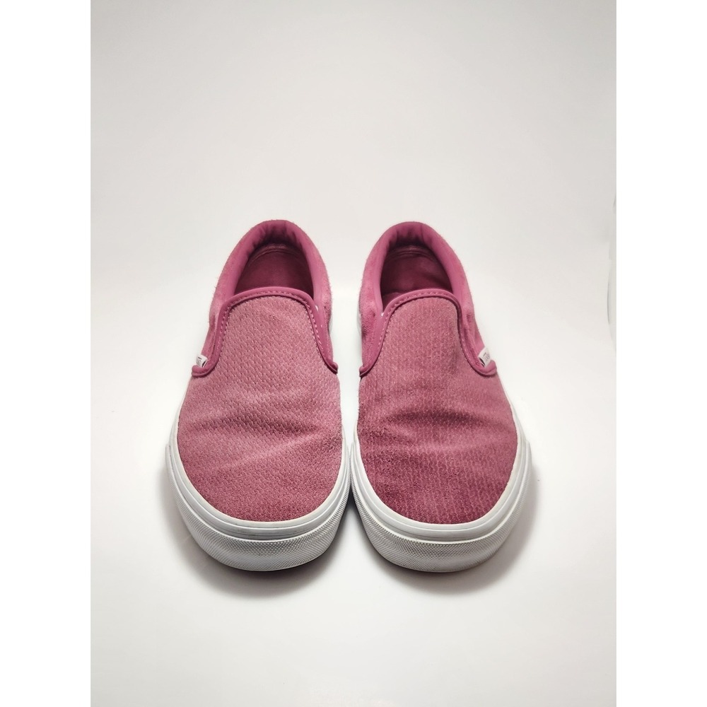 VANS Slip-On Low Top "Dry Rose" Maroon Sneakers Casual Woman's US 8 Men's US 6.5 - Picture 3 of 8